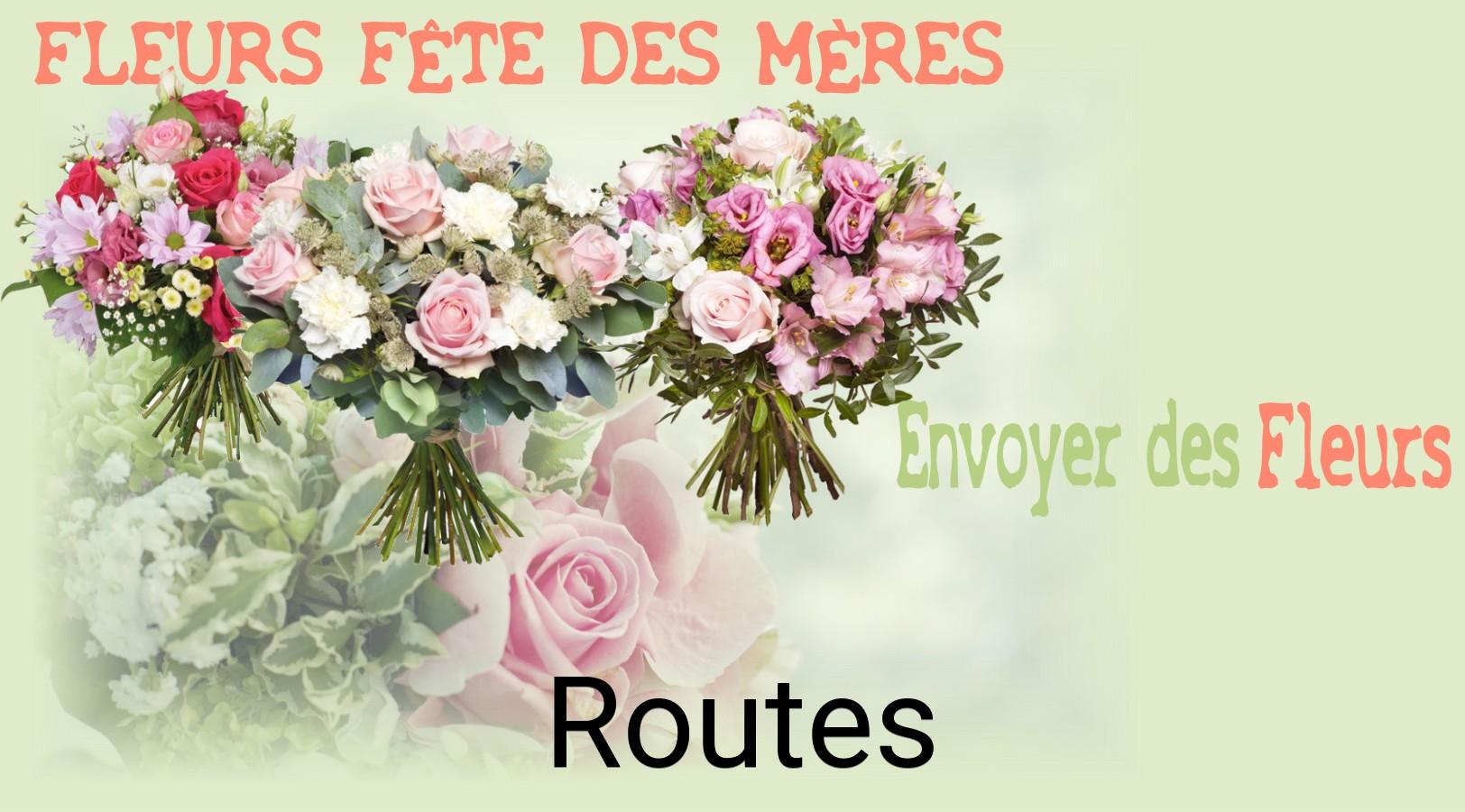 Bouquet de Fête des Mères livré à Routes